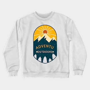 Mountains Are Calling Adventure Crewneck Sweatshirt